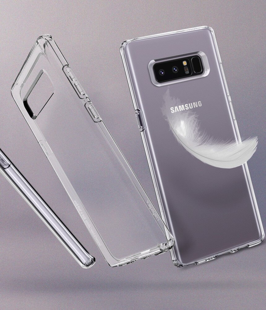 Spigen® Liquid Crystal™ 587CS22056 Samsung Galaxy Note 8 Case - Crystal Clear