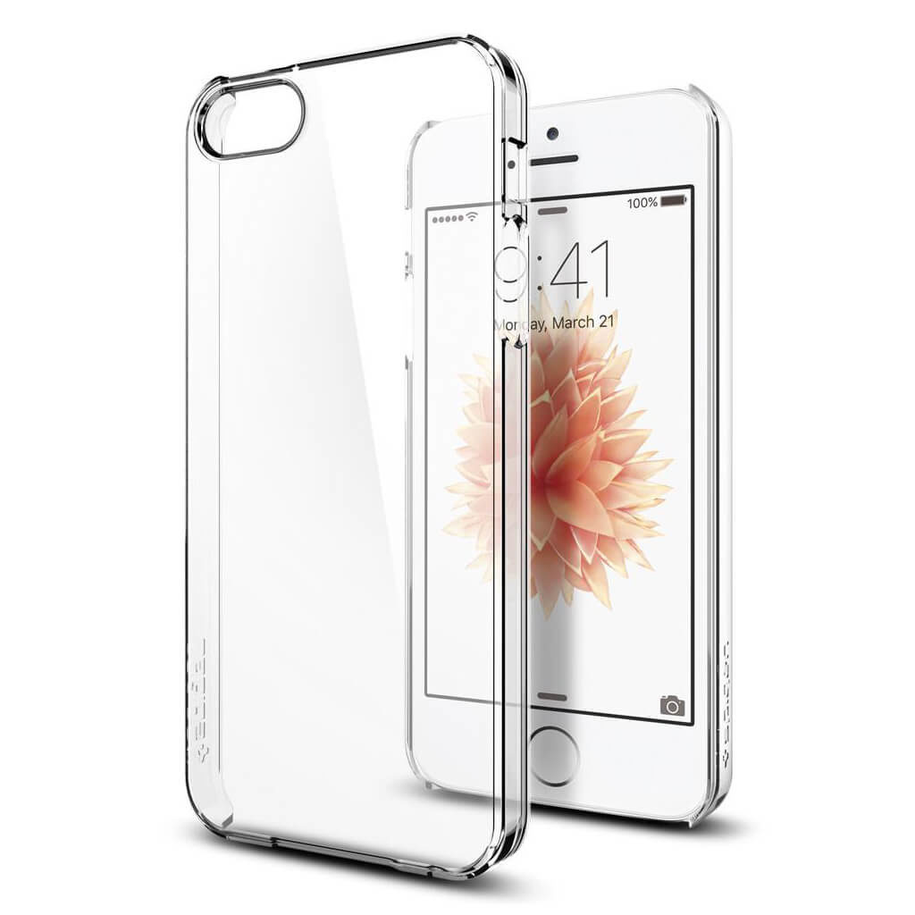 Spigen® Thin Fit™ 041CS20246 iPhone SE / 5s / 5 Case - Crystal Clear