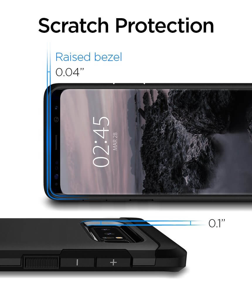 Spigen® Tough Armor™ 587CS22079 Samsung Galaxy Note 8 Case - Black
