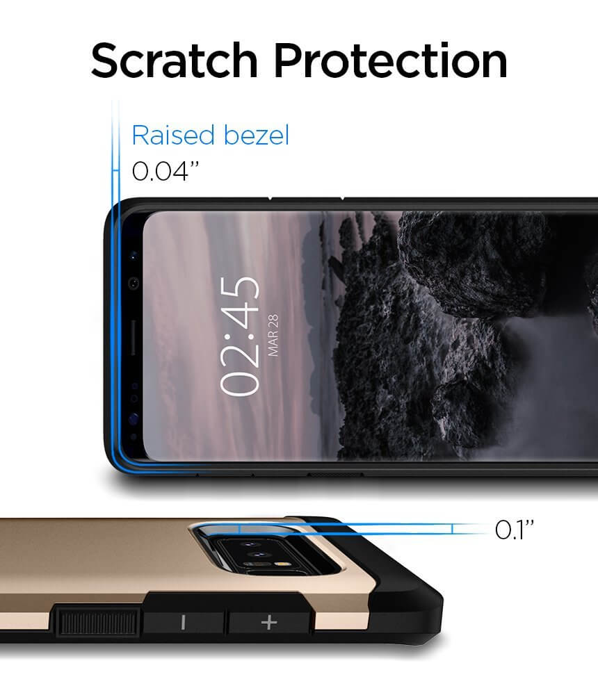 Spigen® Tough Armor™ 587CS22082 Samsung Galaxy Note 8 Case - Maple Gold