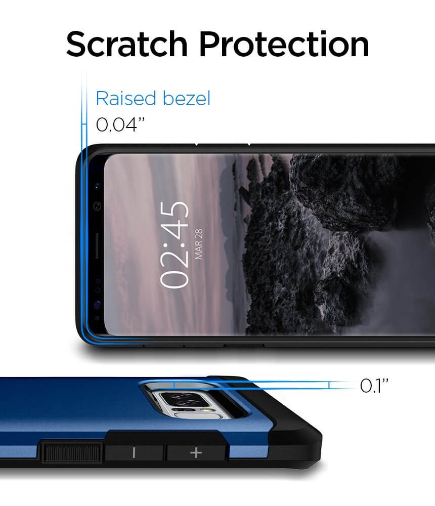 Spigen® Tough Armor™ 587CS22083 Samsung Galaxy Note 8 Case - Deep Sea Blue