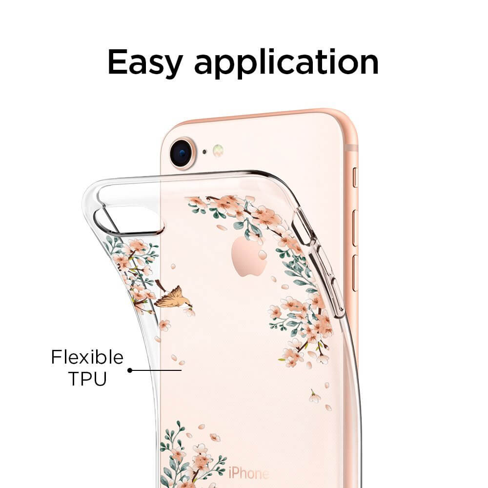 Spigen® Liquid Crystal™ 054CS22290 iPhone 8 / 7 Case - Blossom