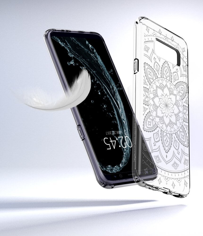 Spigen® Liquid Crystal™ 571CS21666 Samsung Galaxy S8+ Plus Case - Shine Clear