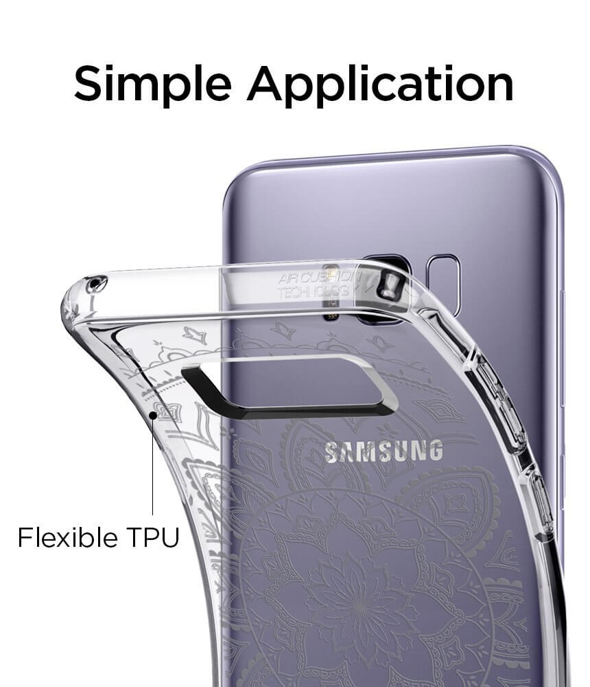 Spigen® Liquid Crystal™ 571CS21666 Samsung Galaxy S8+ Plus Case - Shine Clear
