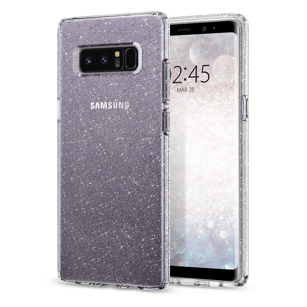 Spigen® Liquid Crystal Glitter™ 587CS22059 Samsung Galaxy Note 8 Case - Crystal Quartz