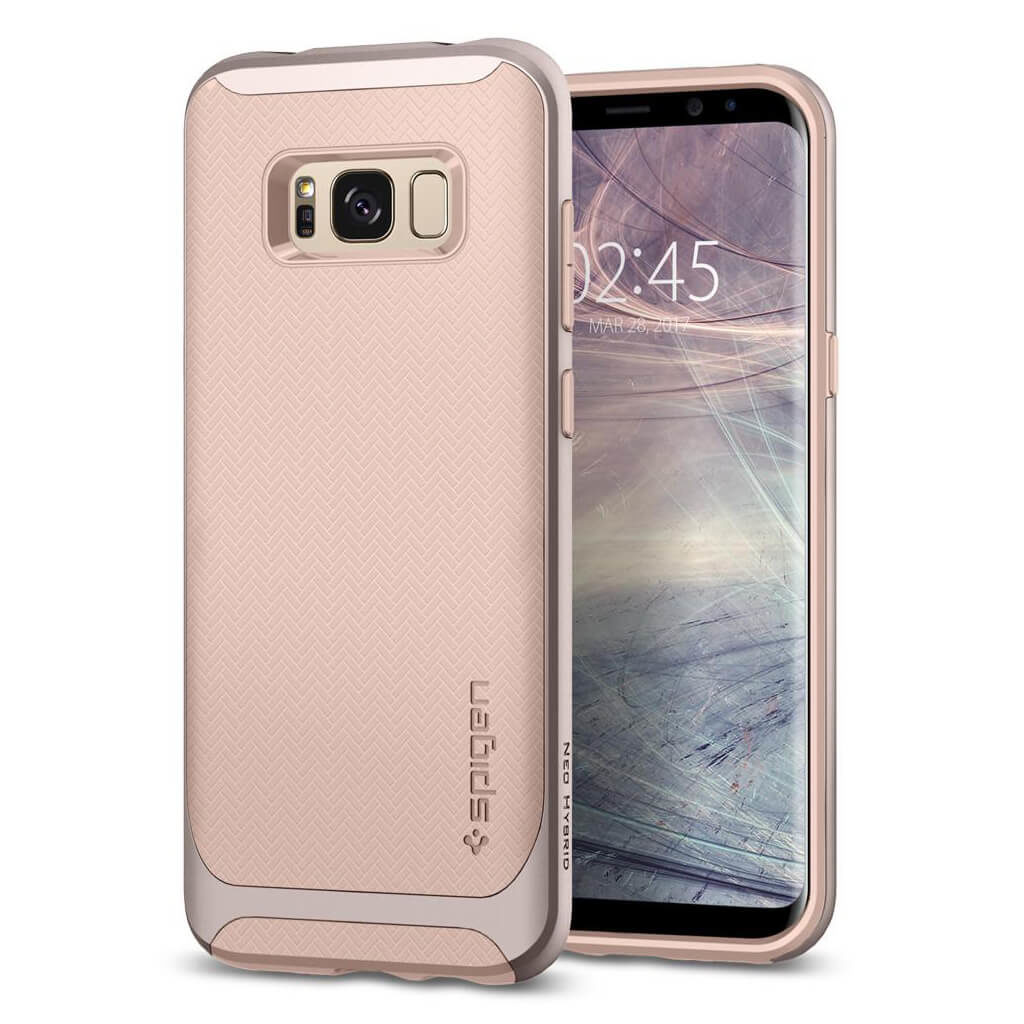 Spigen® Neo Hybrid™ 565CS21601 Samsung Galaxy S8 Case - Pale Dogwood
