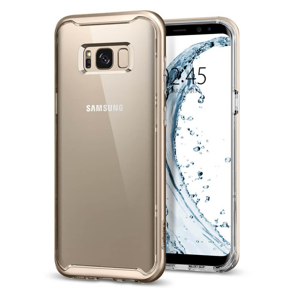 Spigen® Neo Hybrid Crystal™ 565CS21603 Samsung Galaxy S8 Case - Gold Maple