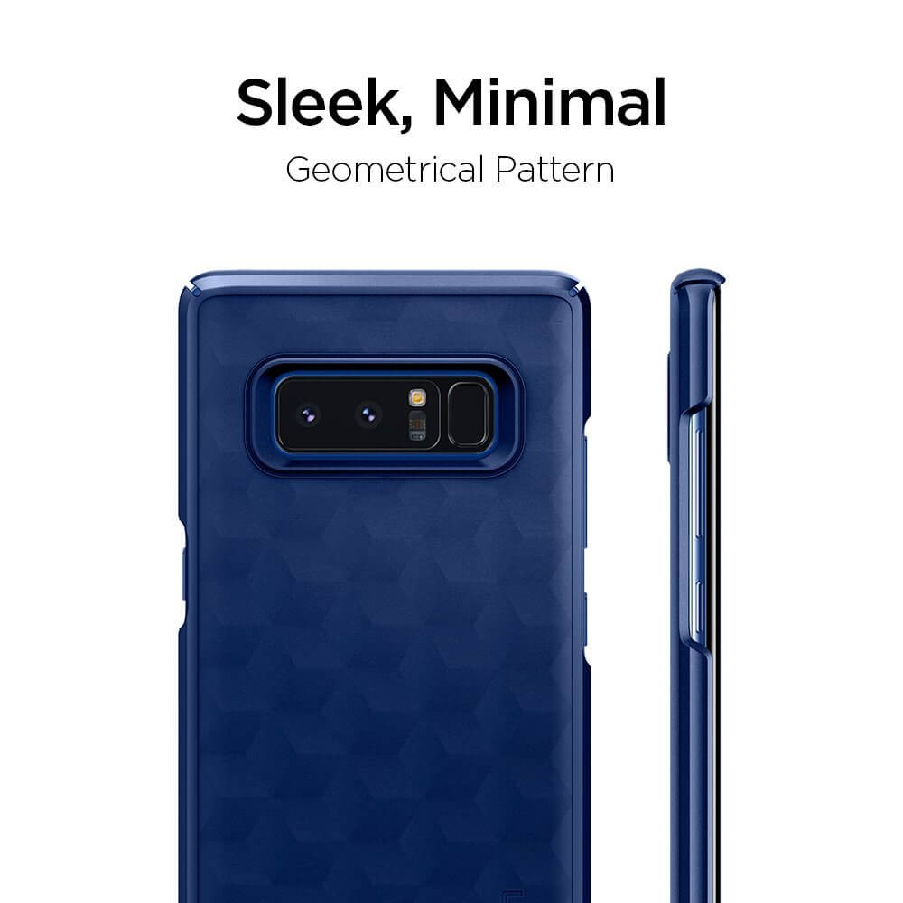 Spigen® Thin Fit™ 587CS22054 Samsung Galaxy Note 8 Case - Deep Sea Blue