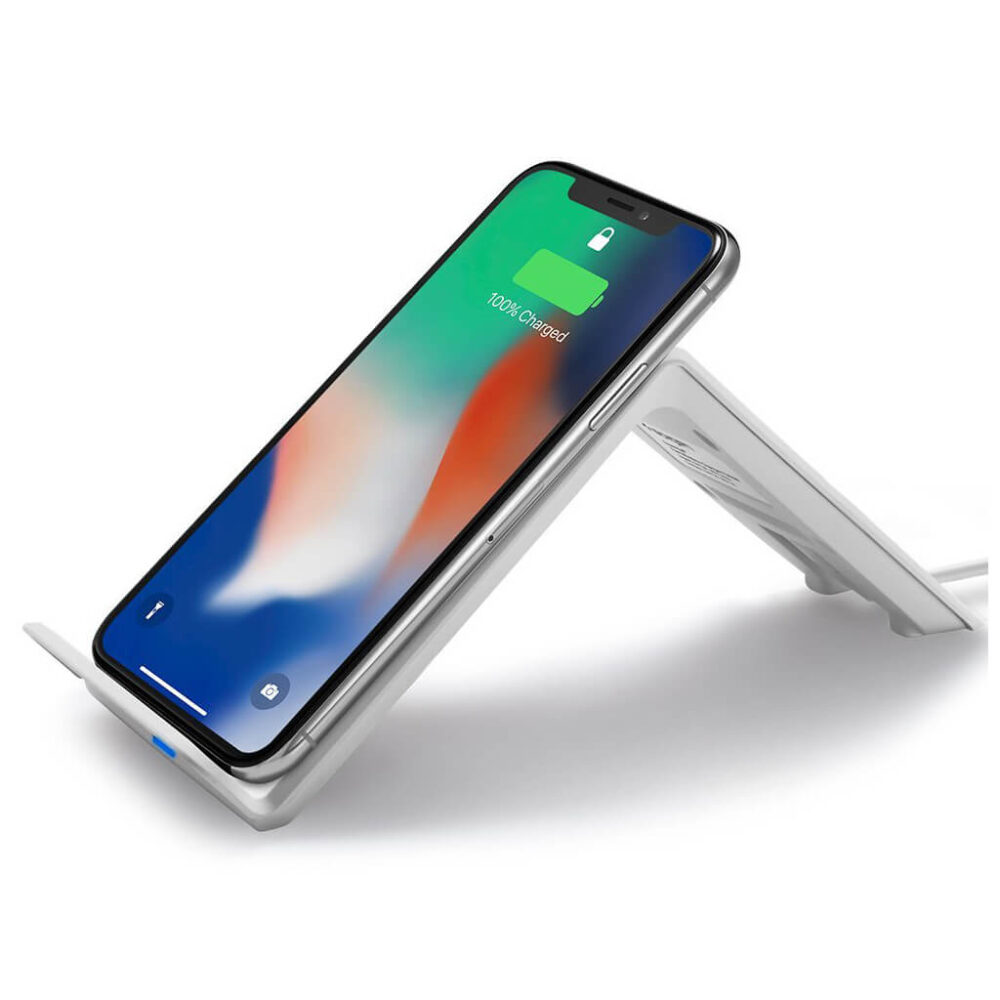 Spigen® Essential® F303W 000CH22589 Qi Fast Wireless Charger - White