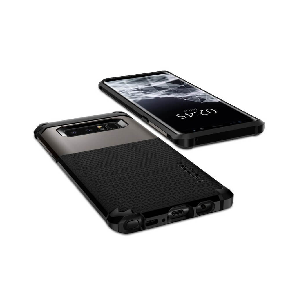 Spigen® Hybrid Armor™ 587CS22076 Samsung Galaxy Note 8 Case - Gunmetal