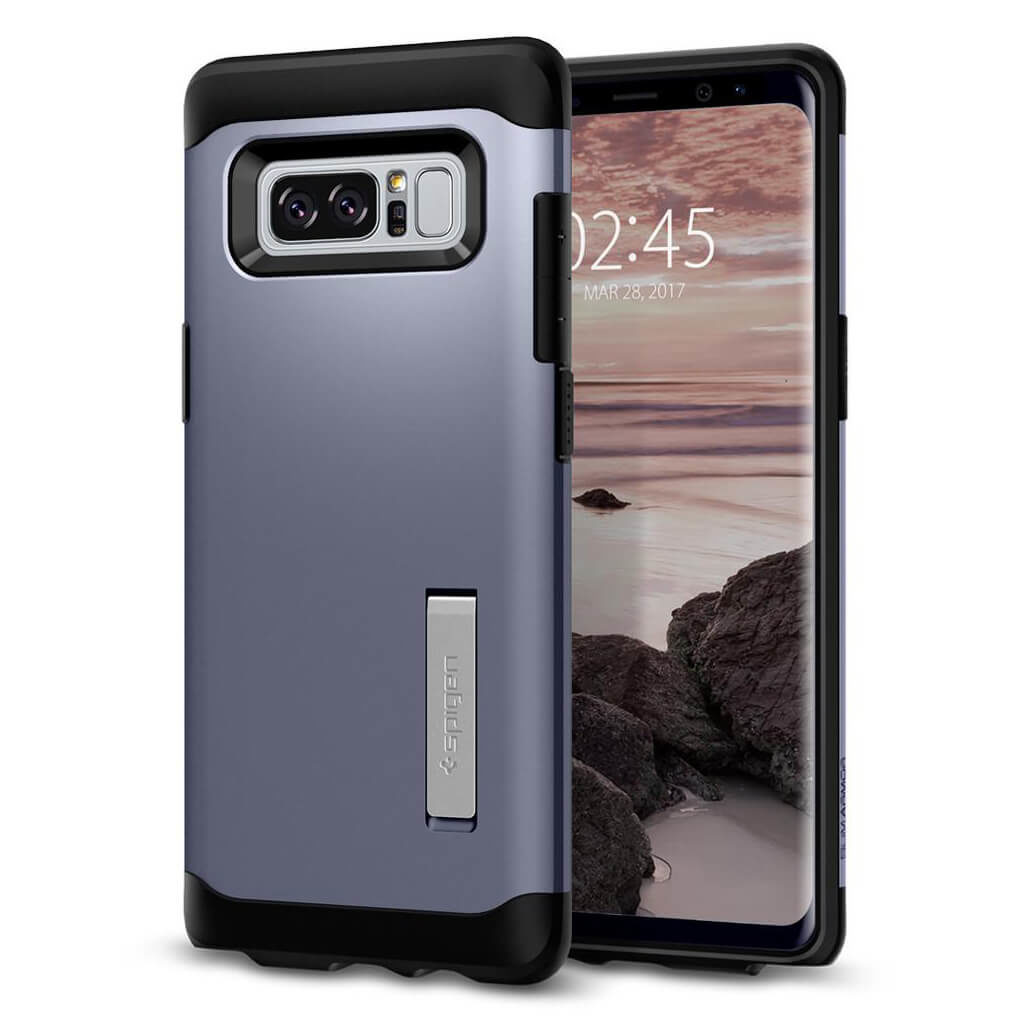 Spigen® Slim Armor™ 587CS21836 Samsung Galaxy Note 8 Case - Orchid Gray