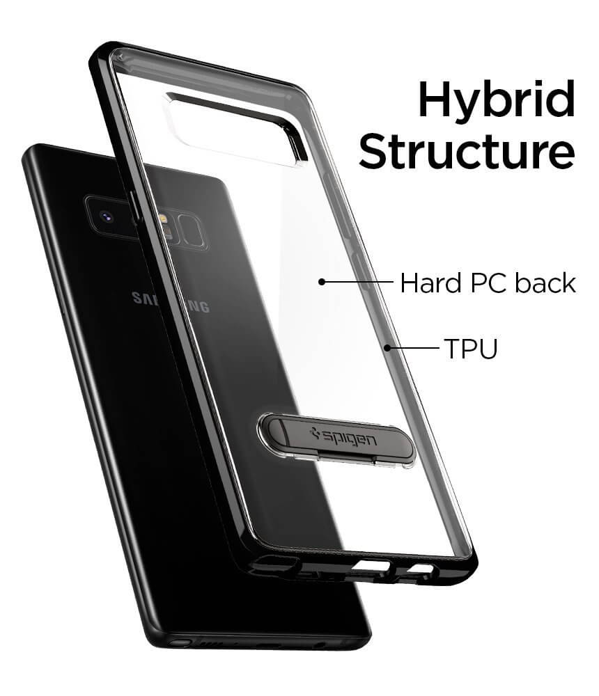 Spigen® Ultra Hybrid S™ 587CS22069 Samsung Galaxy Note 8 Case - Midnight Black