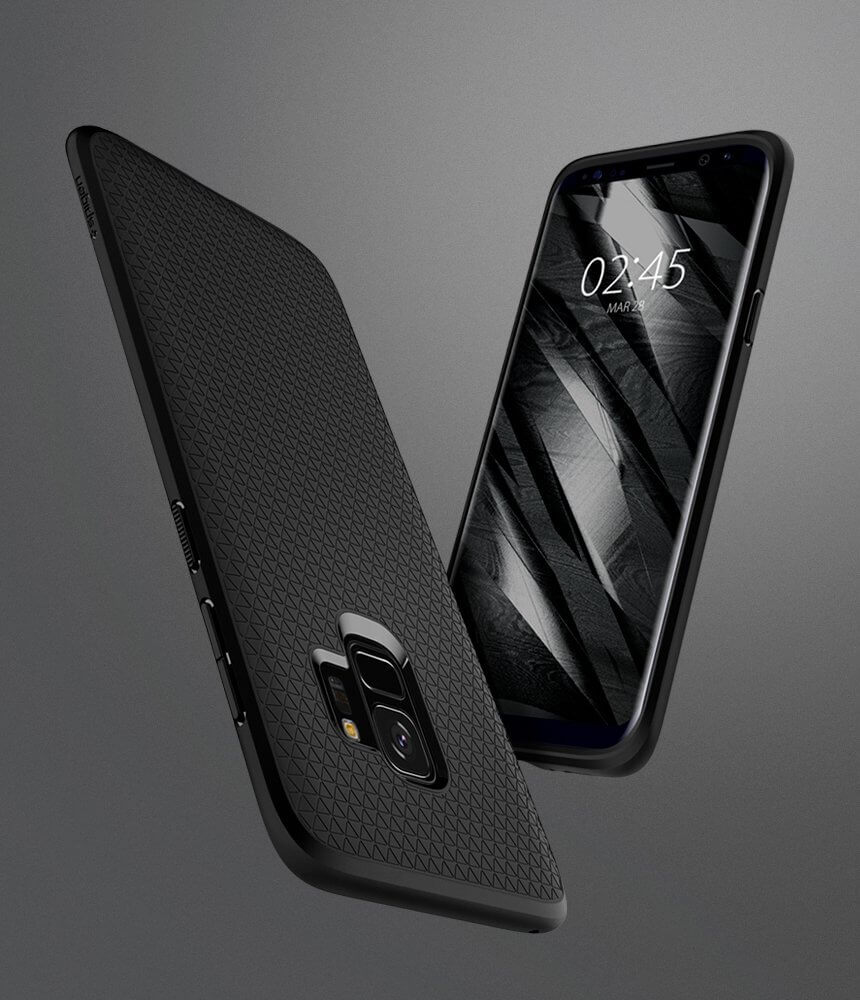 Spigen® Liquid Air™ 592CS22833 Samsung Galaxy S9 Case - Matte Black