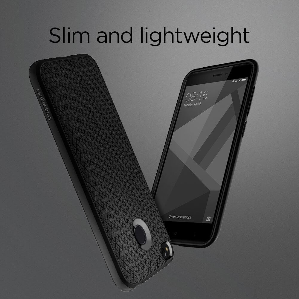 Spigen® Liquid Air™ S08CS23086 Xiaomi Redmi 4x/4 Case - Black