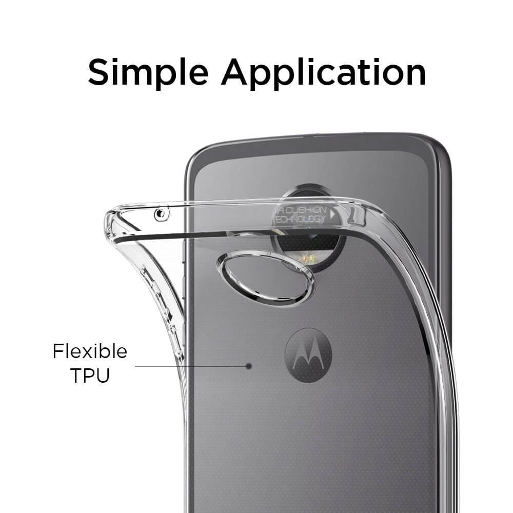 Spigen® Liquid Crystal™ M10CS21985 Moto Z2 Play Case - Crystal Clear