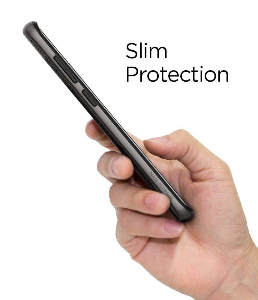 Spigen® Neo Hybrid™ 592CS22856 Samsung Galaxy S9 Case - Gunmetal