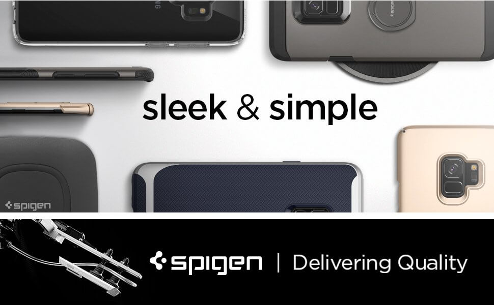 Spigen® Neo Hybrid™ 593CS22945 Samsung Galaxy S9+ Plus Case - Arctic Silver