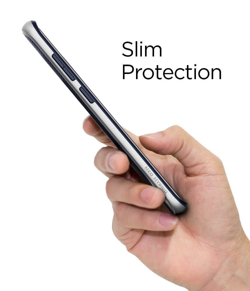 Spigen® Neo Hybrid™ 593CS22945 Samsung Galaxy S9+ Plus Case - Arctic Silver
