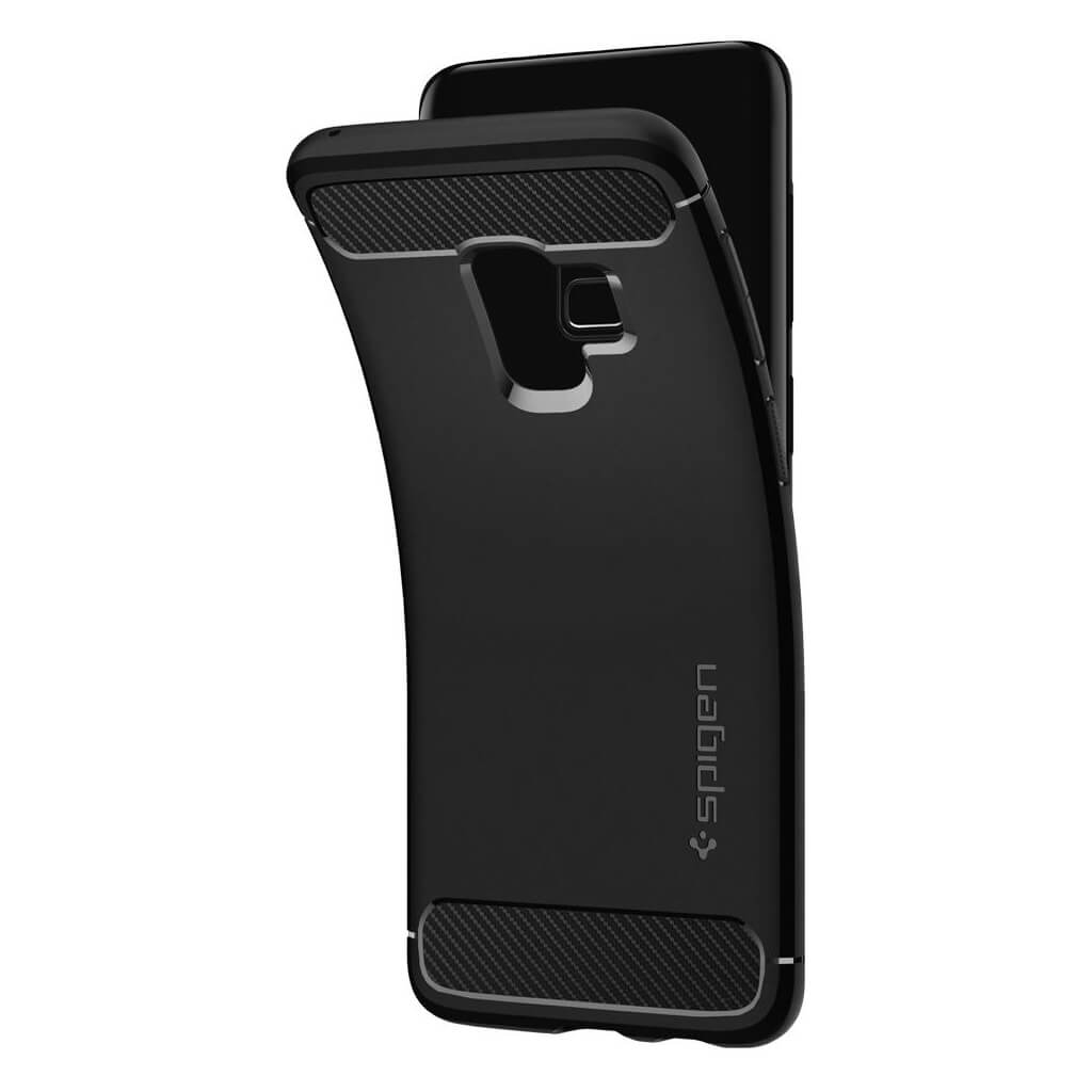 Spigen® Rugged Armor™ 592CS22834 Samsung Galaxy S9 Case - Matte Black