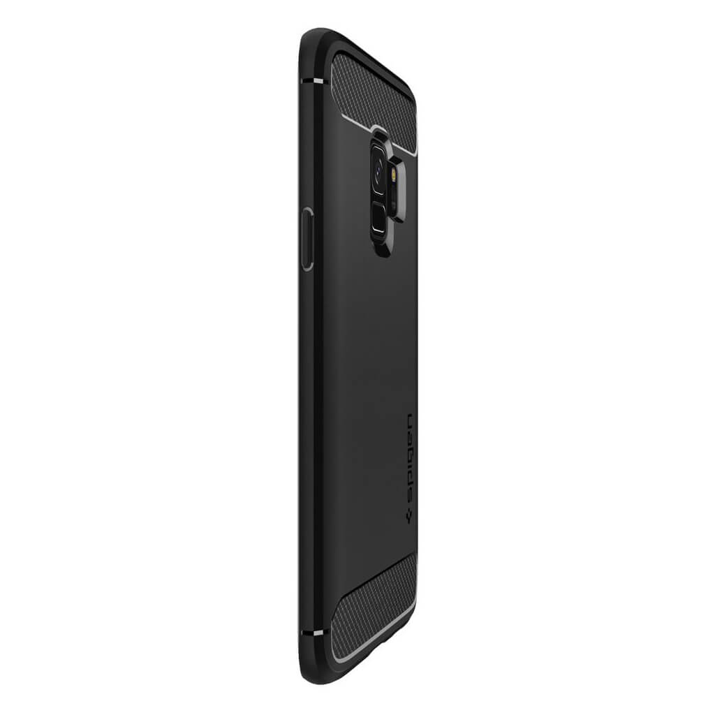 Spigen® Rugged Armor™ 592CS22834 Samsung Galaxy S9 Case - Matte Black