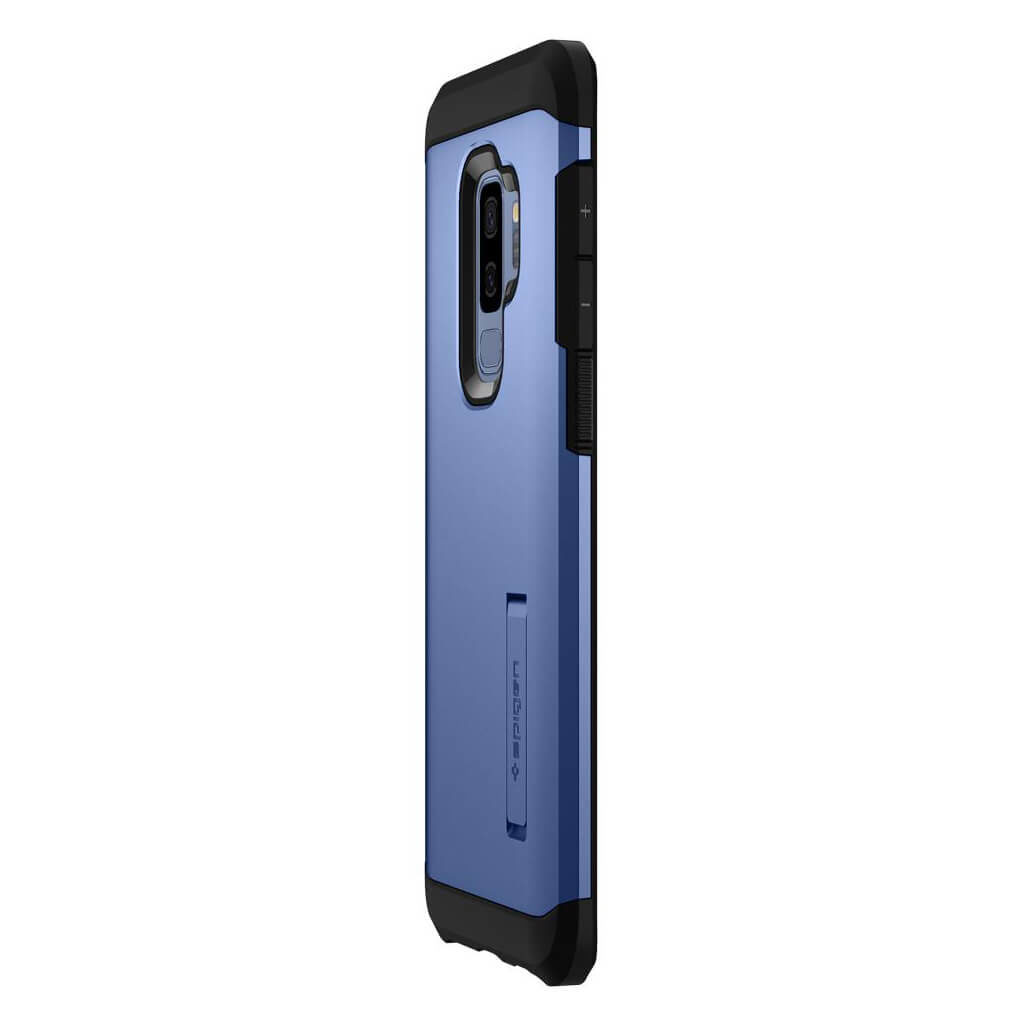 Spigen® Tough Armor™ 593CS22937 Samsung Galaxy S9+ Plus Case - Coral Blue