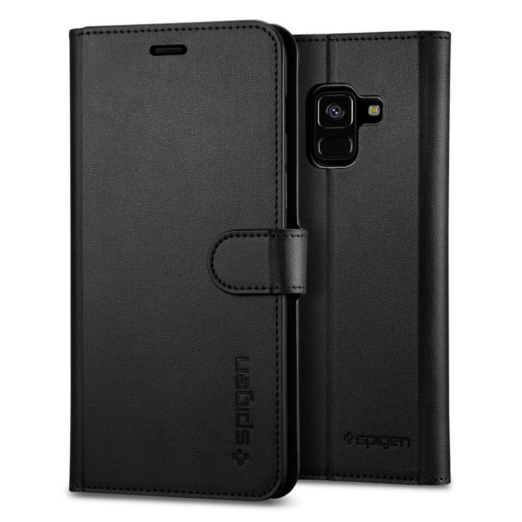 Spigen® Wallet S™ 590CS22756 Samsung Galaxy A8 (2018) Case - Black