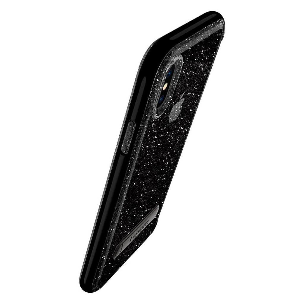 Spigen® Crystal Hybrid Glitter™ 057CS22148 iPhone X Case - Space Quartz