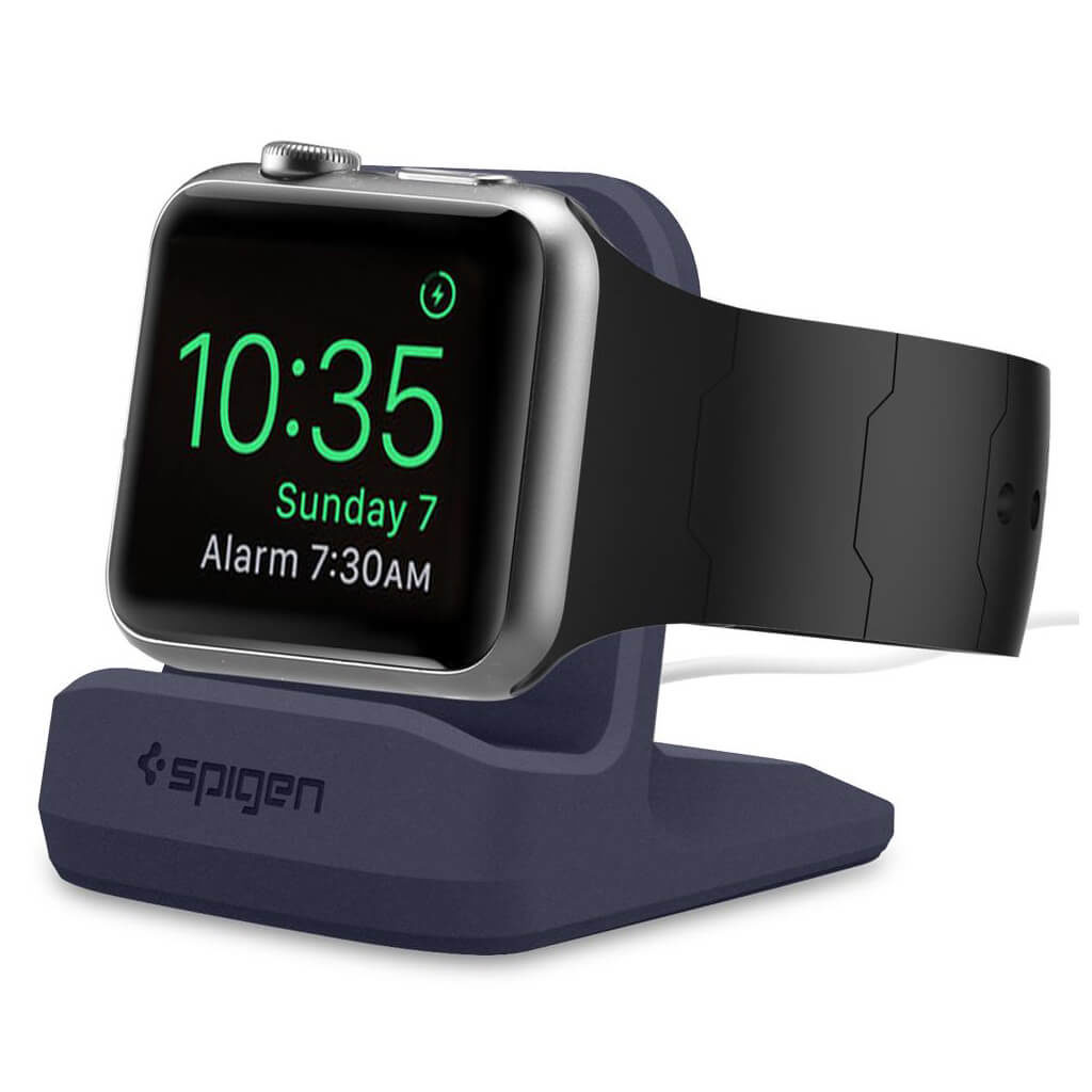 Spigen® S350 000CD21182 Apple Watch Series 3/2/1 (42mm/38mm) Stand - Midnight Blue