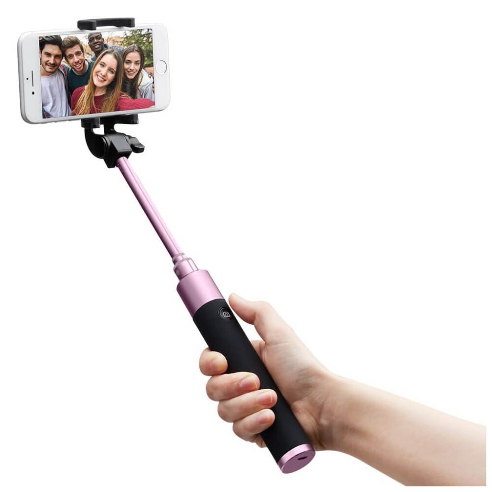 Spigen® S530W 000SS21747 Bluetooth Selfie Stick - Rose Gold