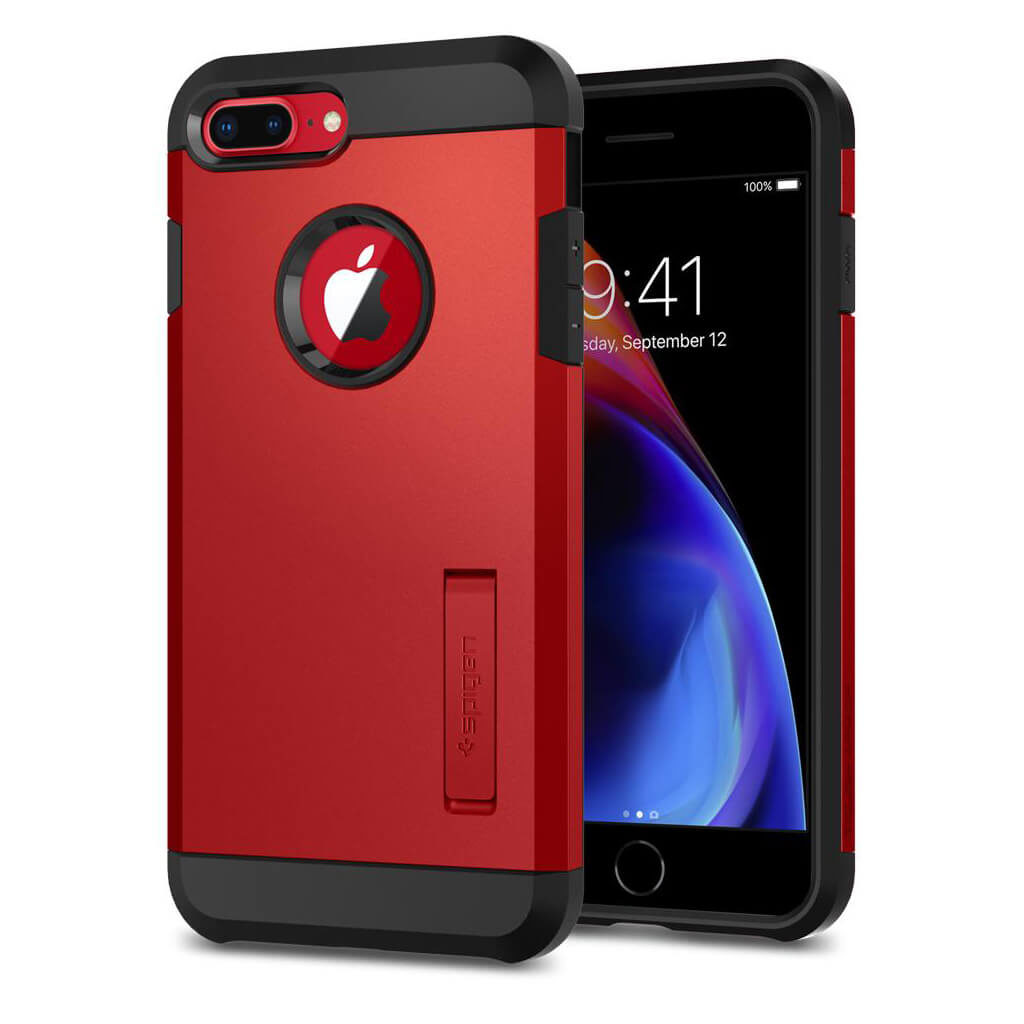 Spigen® Tough Armor™ 2 055CS24040 iPhone 8 Plus / 7 Plus Case - Red