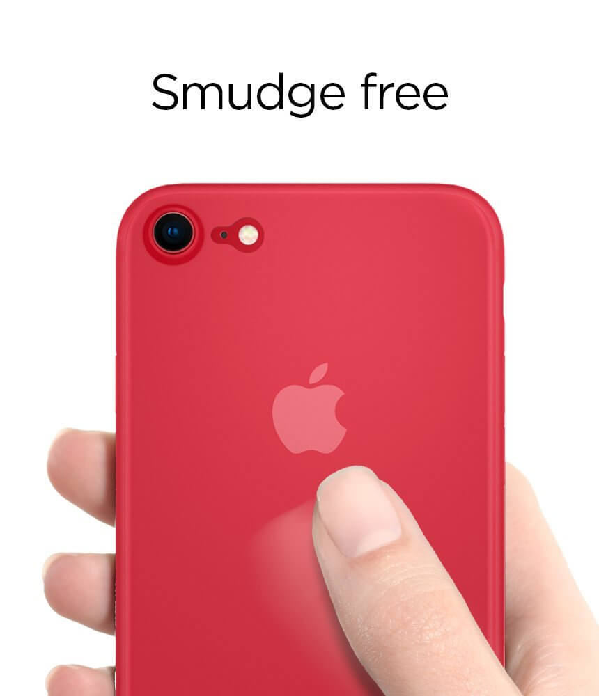 Spigen® AirSkin™ 054CS22592 iPhone 8 Case - Red