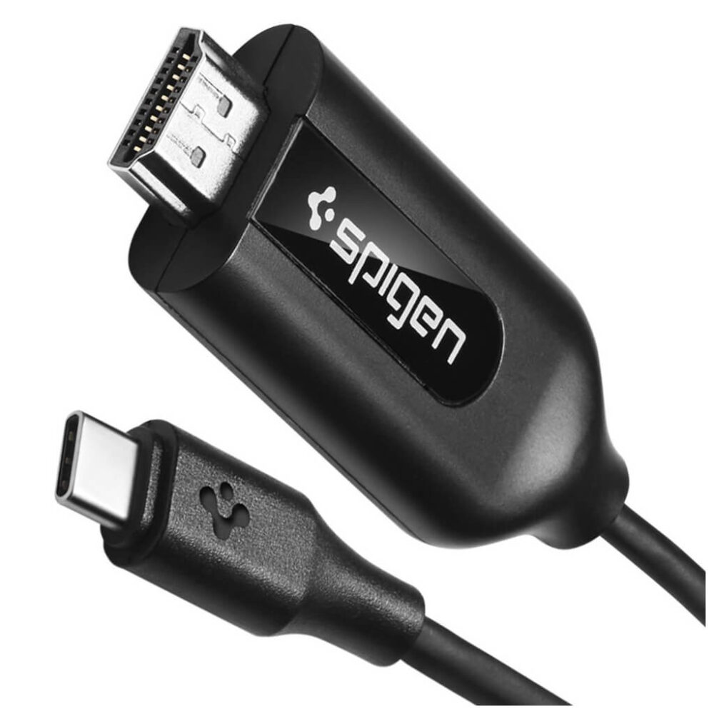Spigen® Essential® C20CH 000CB22527 USB-C to HDMI 4K Ultra HD Thunderbolt 3 Cable