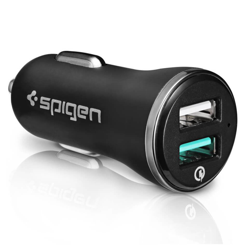 Spigen® F27QC Qualcomm Quick Charge 3.0 000CG20643 Car Charger