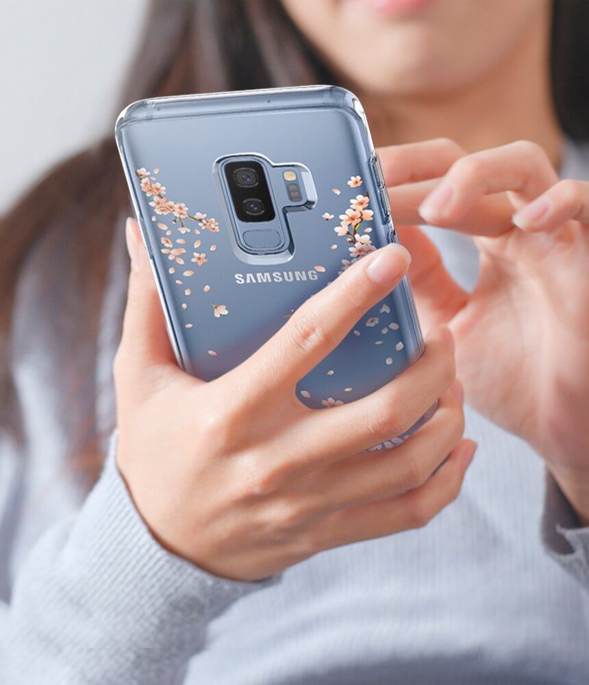Spigen® Liquid Crystal Blossom™ 593CS22914 Samsung Galaxy S9+ Plus Case - Crystal Clear