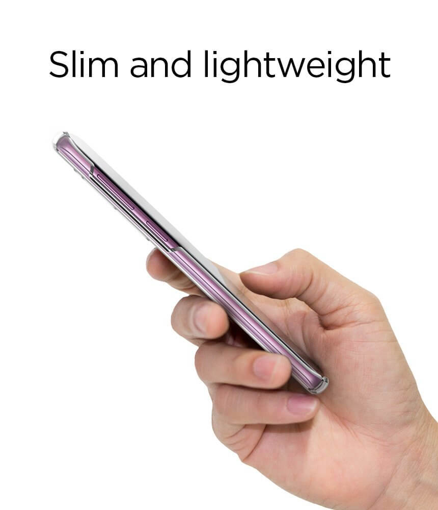 Spigen® Thin Fit™ 593CS22961 Samsung Galaxy S9+ Plus Case - Crystal Clear