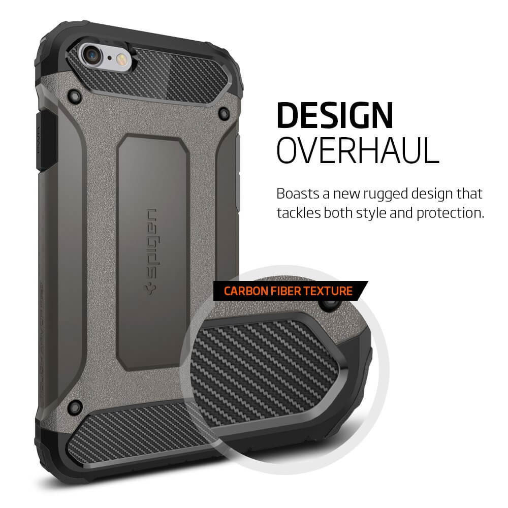 Spigen® Tough Armor Tech™ SGP11742 iPhone 6 / 6s Case - Gunmetal