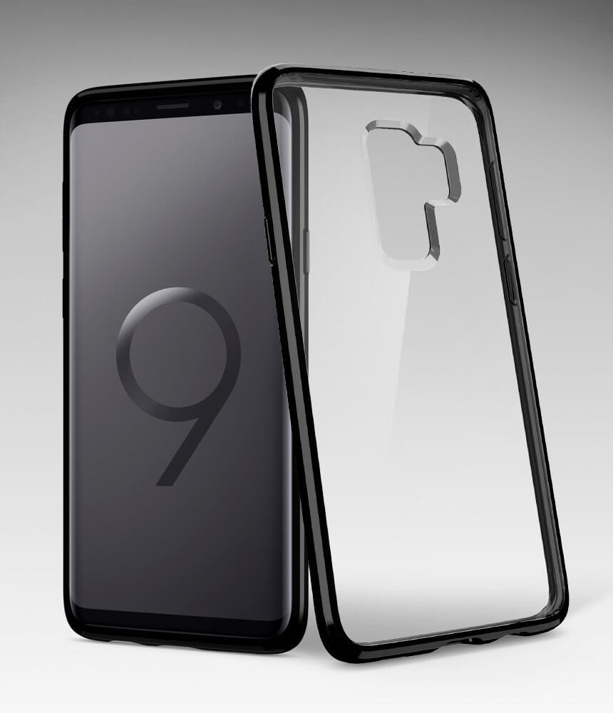 Spigen® Ultra Hybrid™ 593CS22927 Samsung Galaxy S9+ Plus Case - Midnight Black
