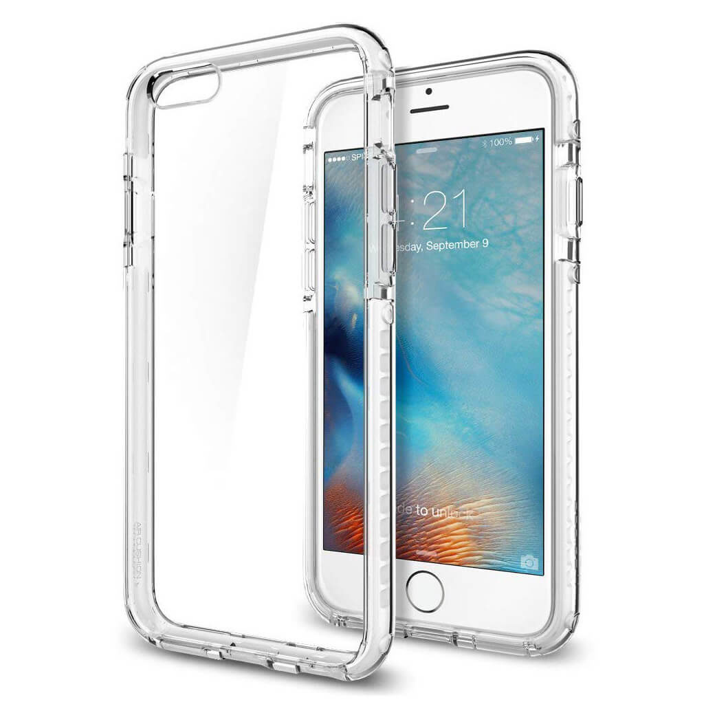 Spigen® Ultra Hybrid TECH™ SGP11740 iPhone 6 / 6s Case - Crystal White