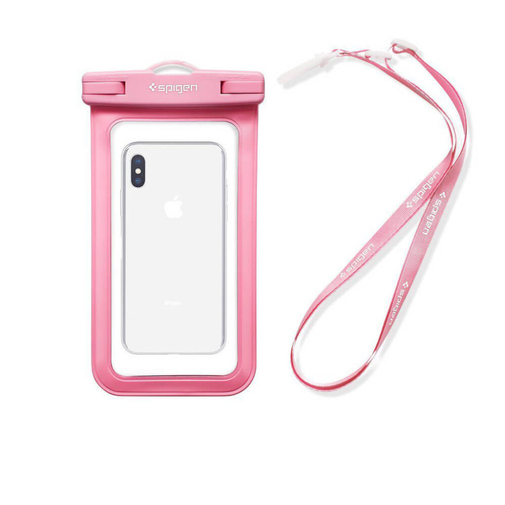 Spigen® Velo™ A600 000EM23355 IPX8 Certified Universal Waterproof Case - Pink