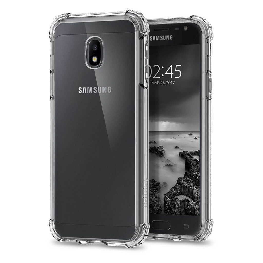 Spigen® Crystal Shell™ 588CS22047 Samsung Galaxy J3 (2017) Case - Crystal Clear