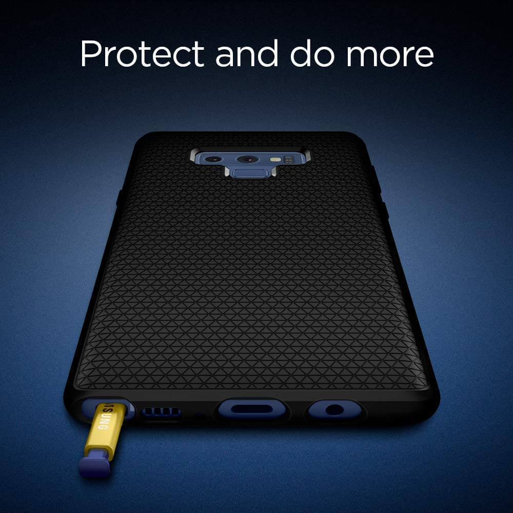 Spigen® Liquid Air™ 599CS24580 Samsung Galaxy Note 9 Case - Matte Black