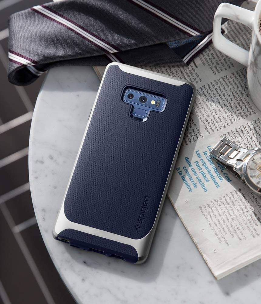Spigen® Neo Hybrid™ 599CS24593 Samsung Galaxy Note 9 Case - Arctic Silver