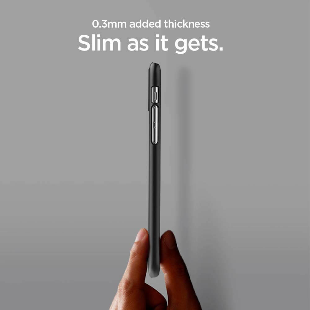 Spigen® Thin Fit™ 065CS24824 iPhone XS Max Case - Black