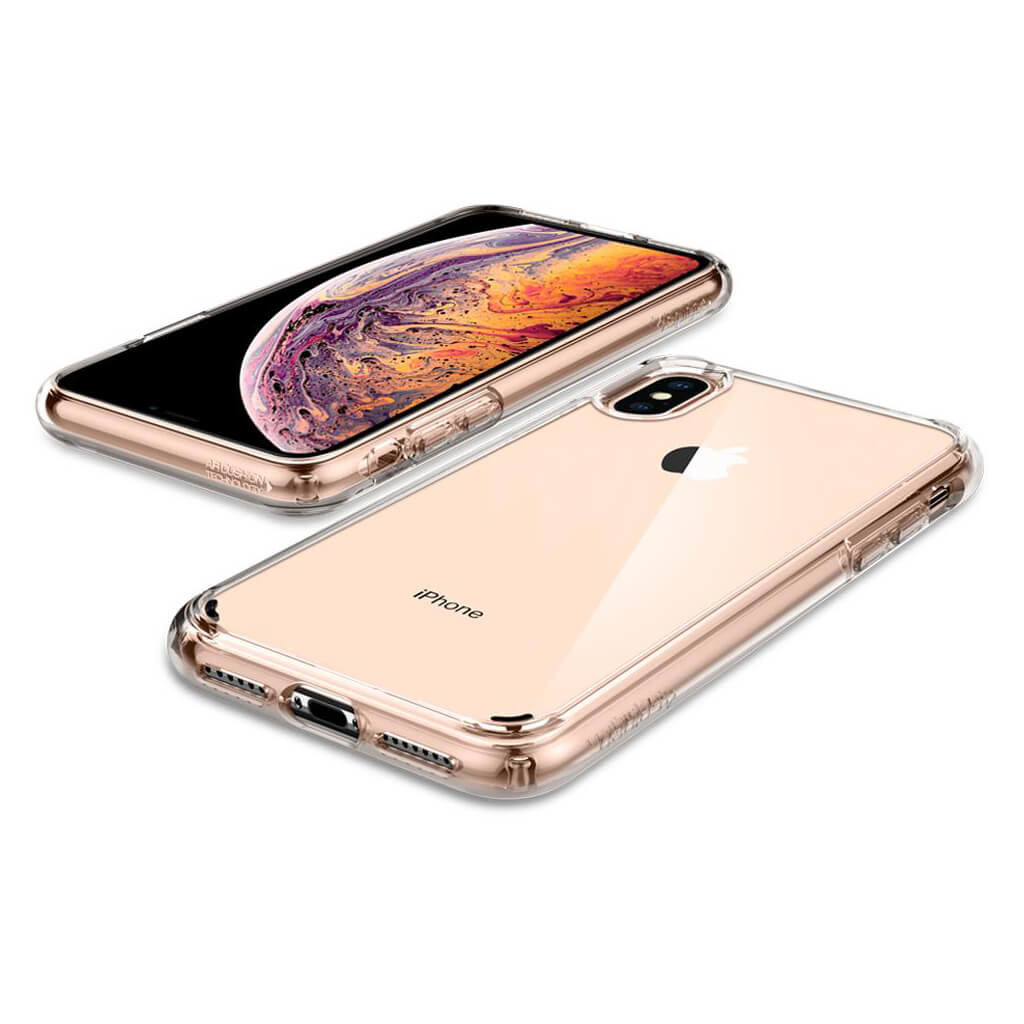 Spigen® Ultra Hybrid™ 065CS25127 iPhone XS Max Case - Crystal Clear