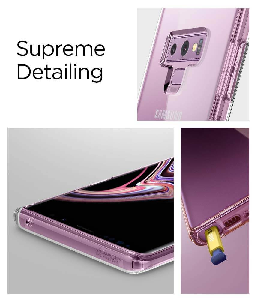 Spigen® Ultra Hybrid™ 599CS24573 Samsung Galaxy Note 9 Case - Crystal Clear