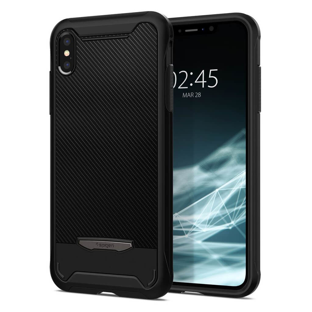 Spigen® Hybrid NX 065CS24944 iPhone XS Max Case - Black
