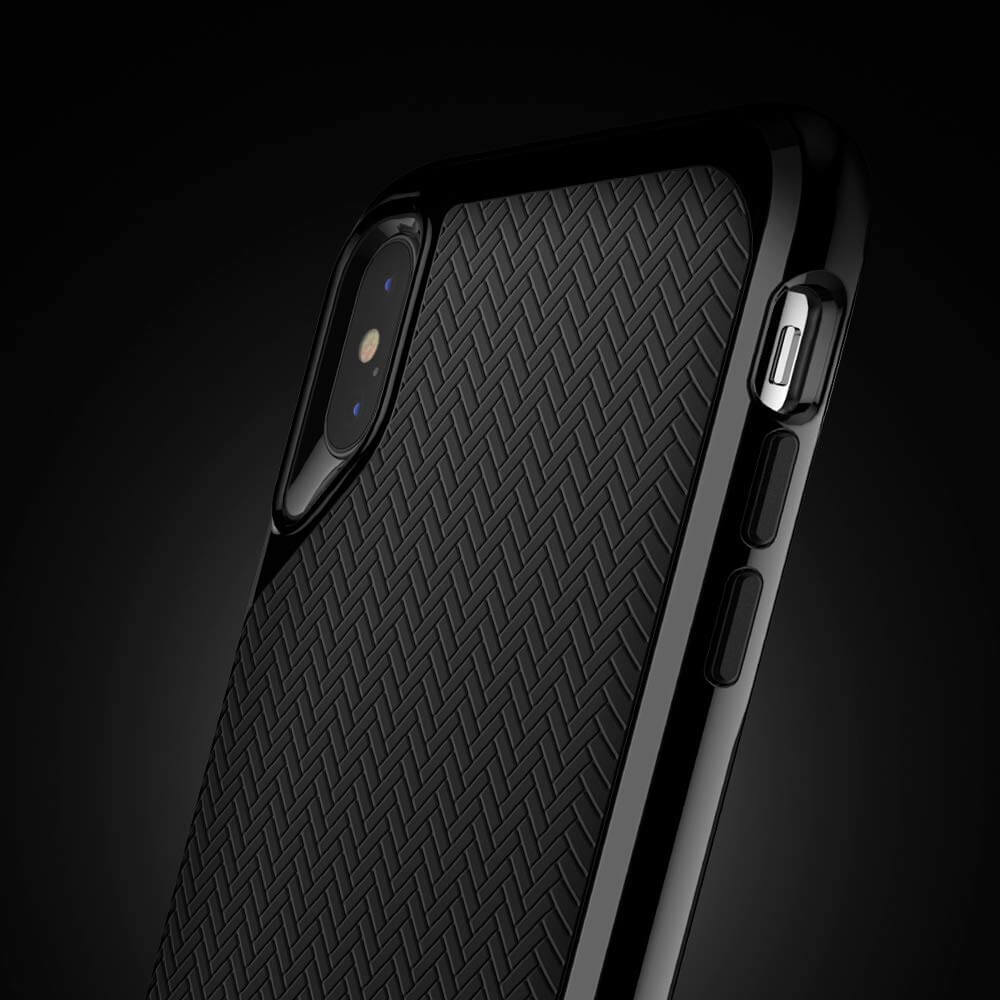Spigen® Neo Hybrid 065CS24839 iPhone XS Max Case - Jet Black