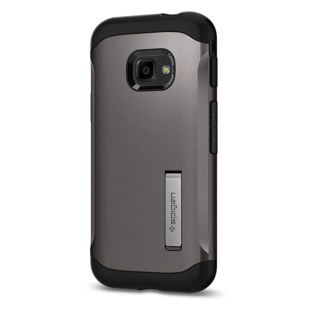 Spigen® Slim Armor™ 585CS21819 Samsung Galaxy Xcover 4 Case - Gunmetal