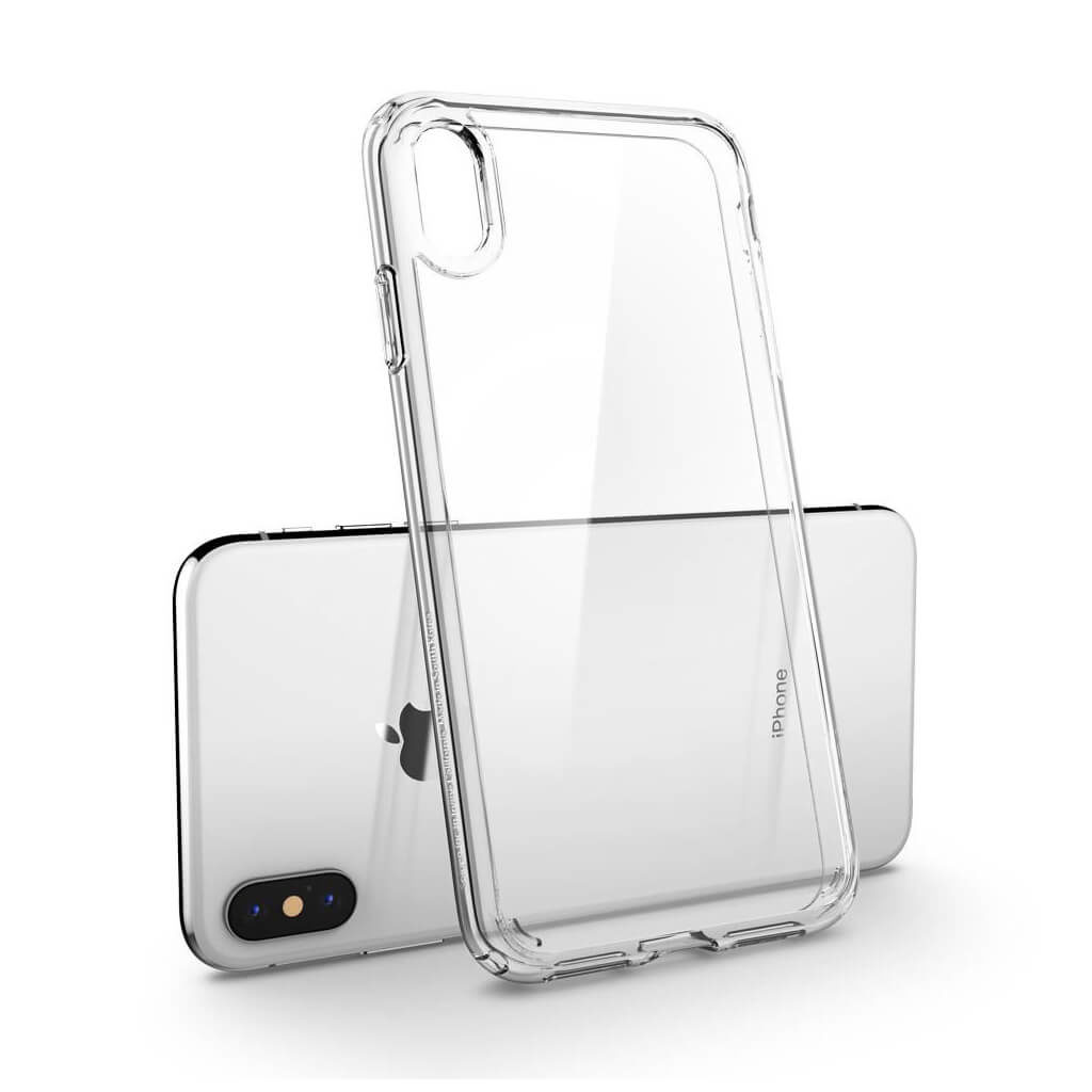 Spigen® Ultra Hybrid™ 063CS25115 iPhone XS / X Case - Crystal Clear