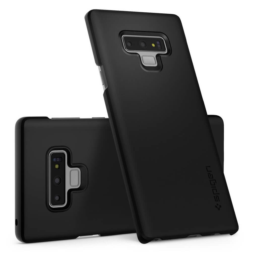 Spigen® Thin Fit™ 599CS24566 Samsung Galaxy Note 9 Case - Black